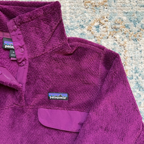 Patagonia Sweaters - [Patagonia] Purple Re-Tool Snap Pullover Sweatshirt- Medium